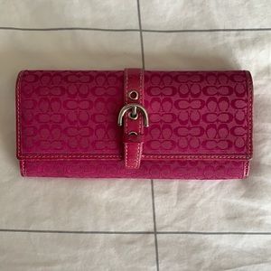 Coach eye glass case